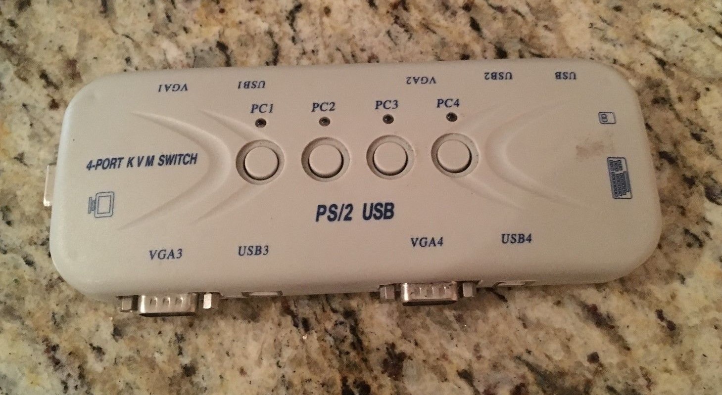 4 Port KVM Switch --- Model KYS-104USB