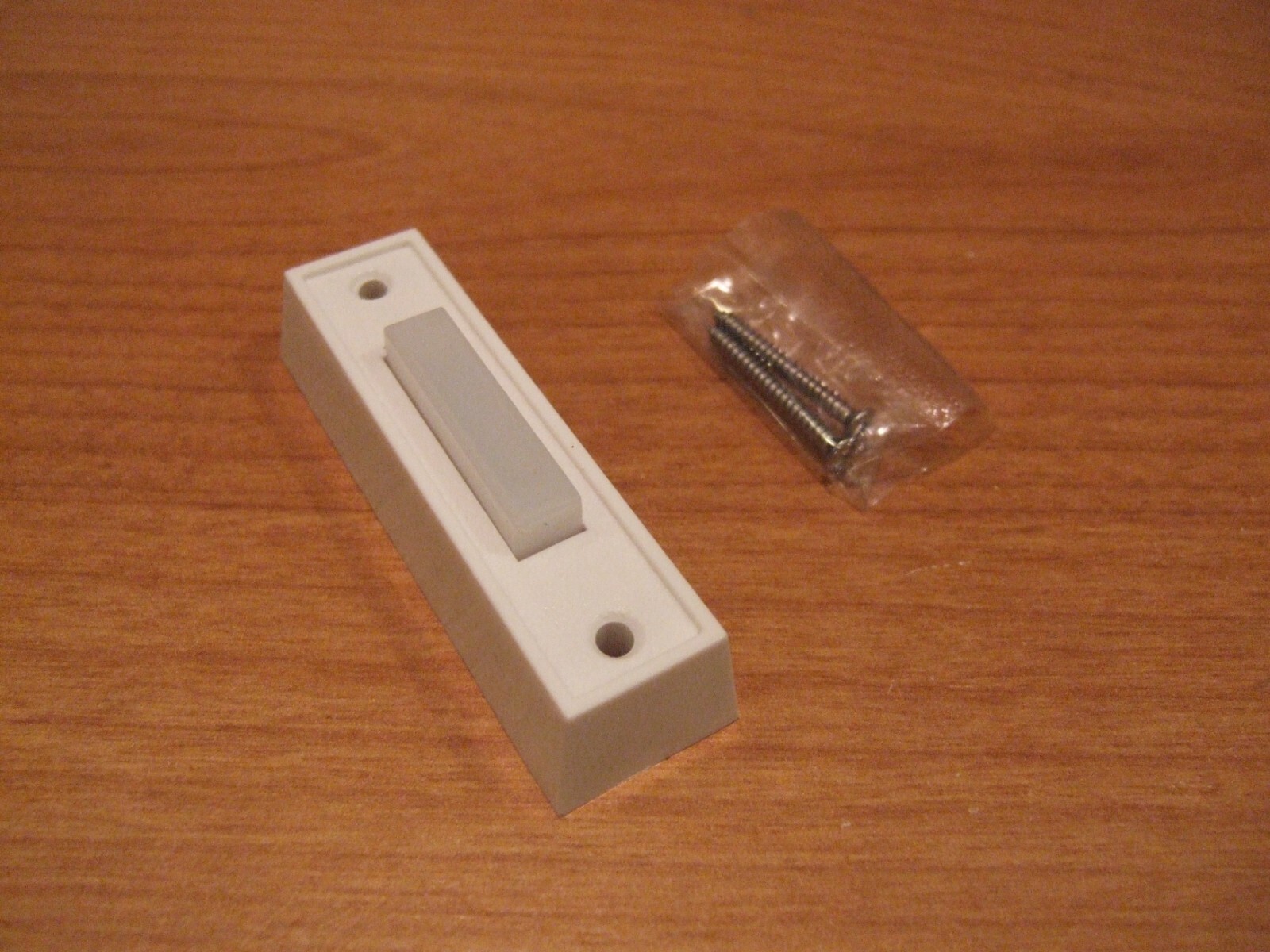 Lighted Doorbell Garage Opener Button Light Lit Chime Push Door Bell White