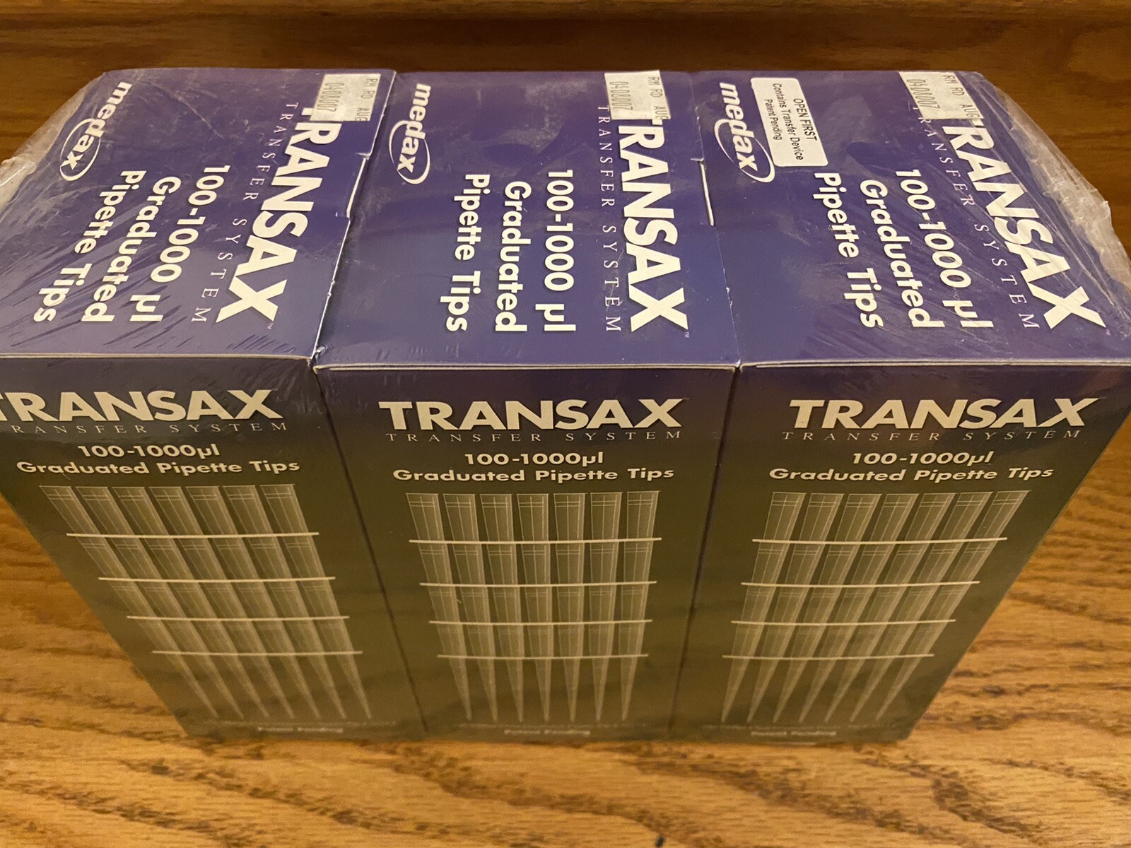 Medax Transax 100-1000ul Graduated Universal Fit Pipette Tips 3213C