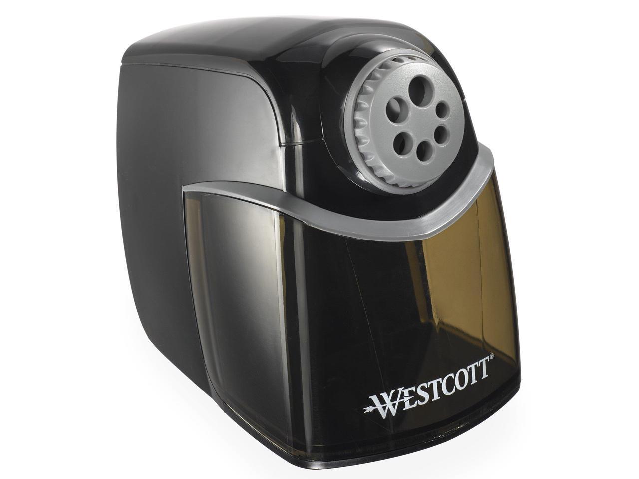 Westcott HD Pencil Sharpener Gray/Black 16681