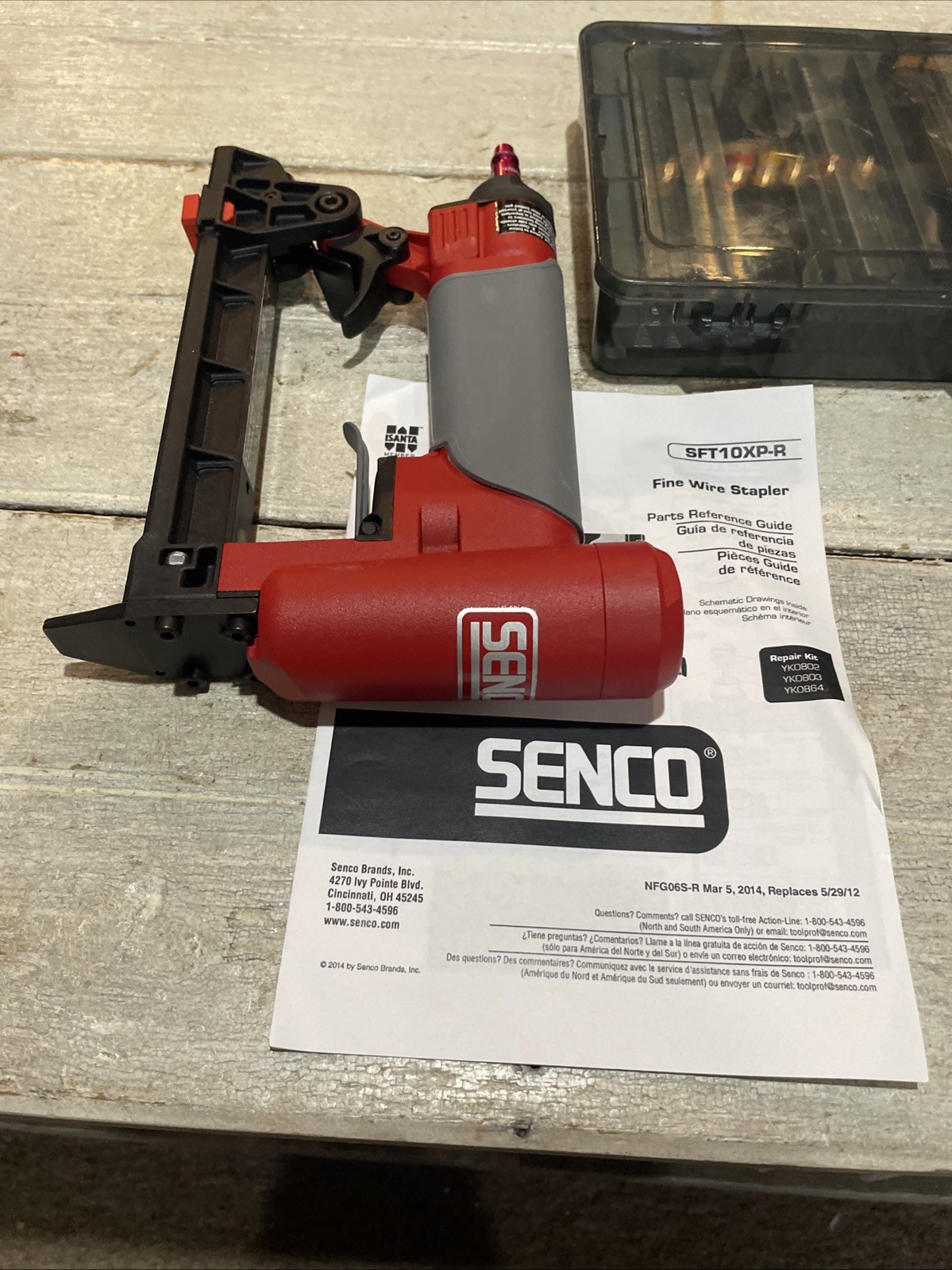 SENCO ProSeries SFT10XP-R 60-95 psi Fine Wire Stapler
