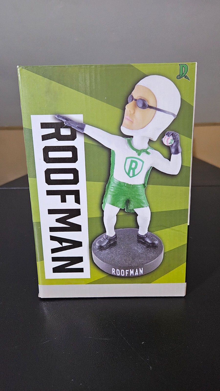 2022 Roofman Mascot Bobblehead Dayton Dragons