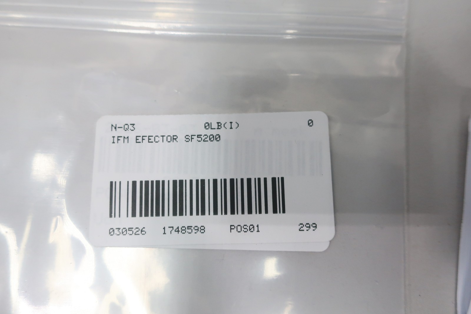 Ifm Efector SF5200 Electronic Flow Sensor