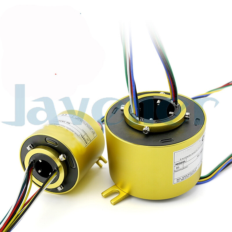 5-60mm Hole 6/12 Wire 2/5/10A 250Rpm Capsule Slip Ring Monitor Robotic Metal