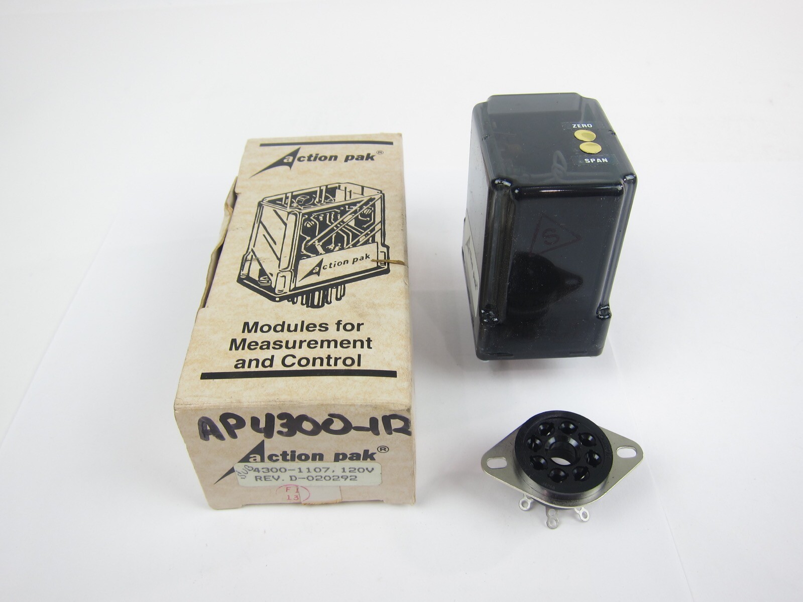 New Action Instruments Action Pak 4300-1107 Signal Conditioner 43001107