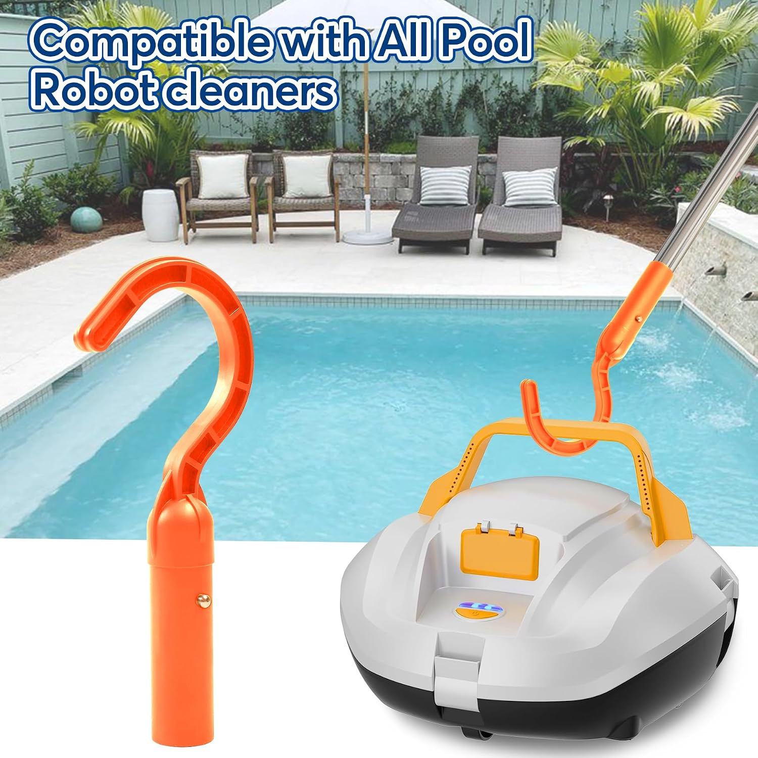 Hook for All Robotic Pool Cleaner, Bigger Accessories Hook Customized for Pool V