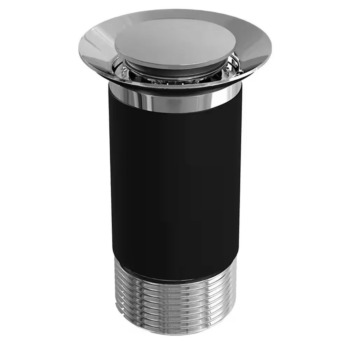 Top-Fit 2.5 In. Patented Basin Drain without Overflow in Brushed Nickel