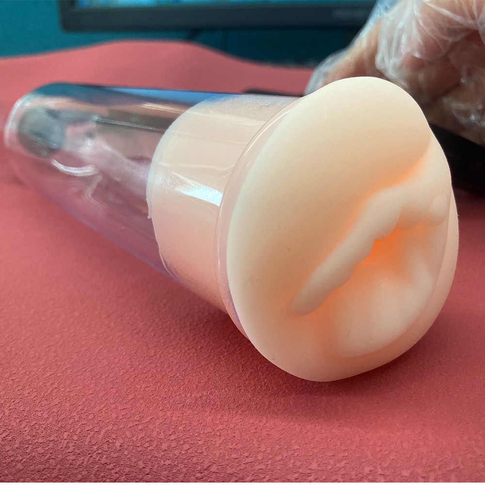 3 Rings 1 Soft Sleeve Vacuum Penis Pump Extend Enhancement Enlargement For Male