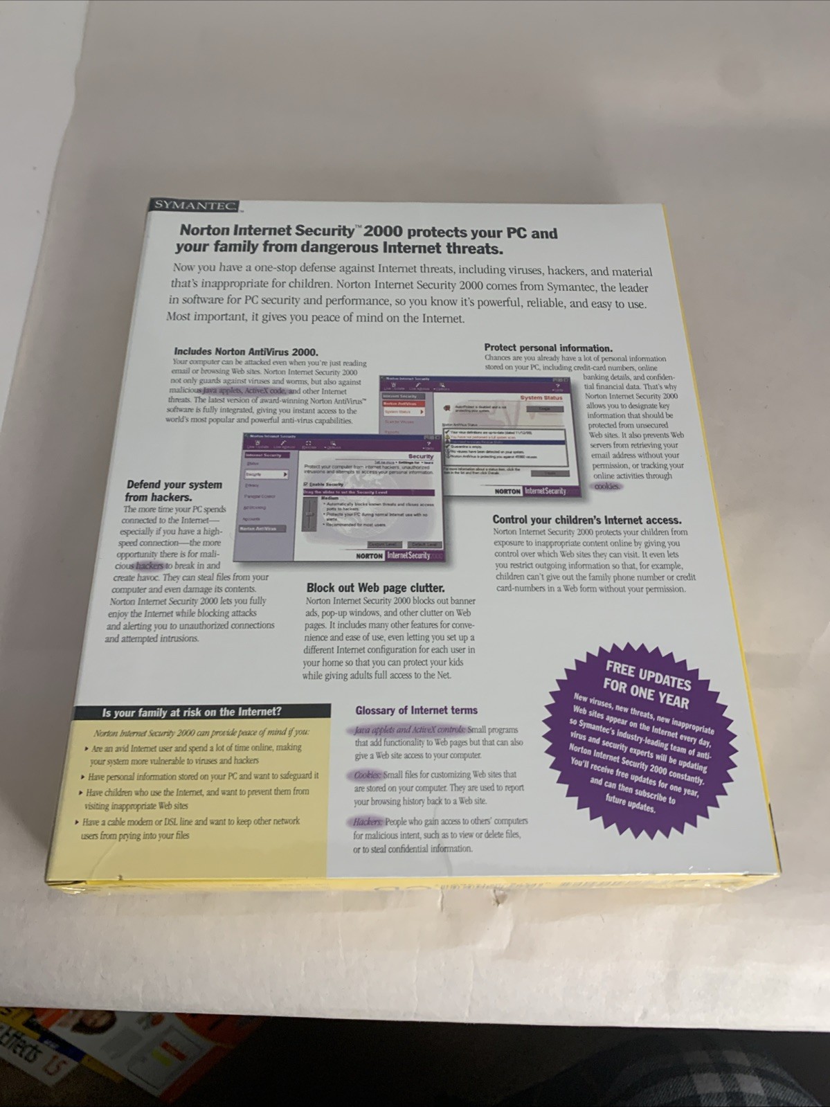 Symantec Norton Internet Security 2000 Windows 98 95
