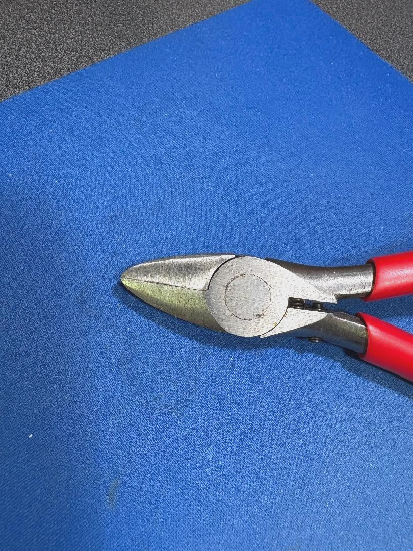 Snap-on Tools No. 860CCP Red Handle, Precise, Diagonal Side cutting Pliers USA