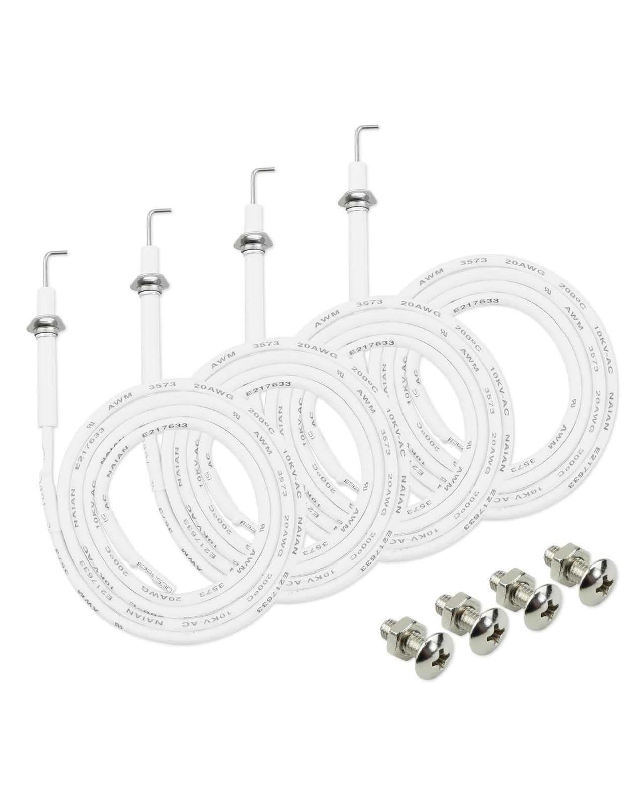 Igniter Ignitor Wire Kit Ceramic Electrode, Fit for Vermont Castings/Backyard...