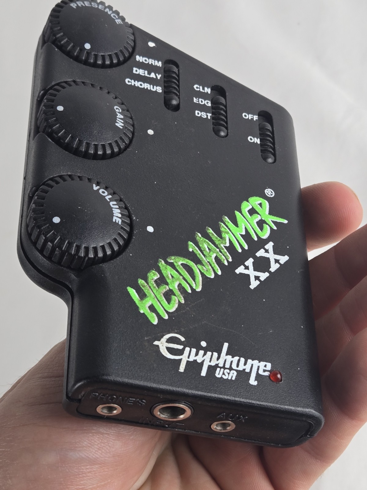 Vintage Epiphone Headjammer XX Guitar Multi Effect Unit (Missing Battery Cover)