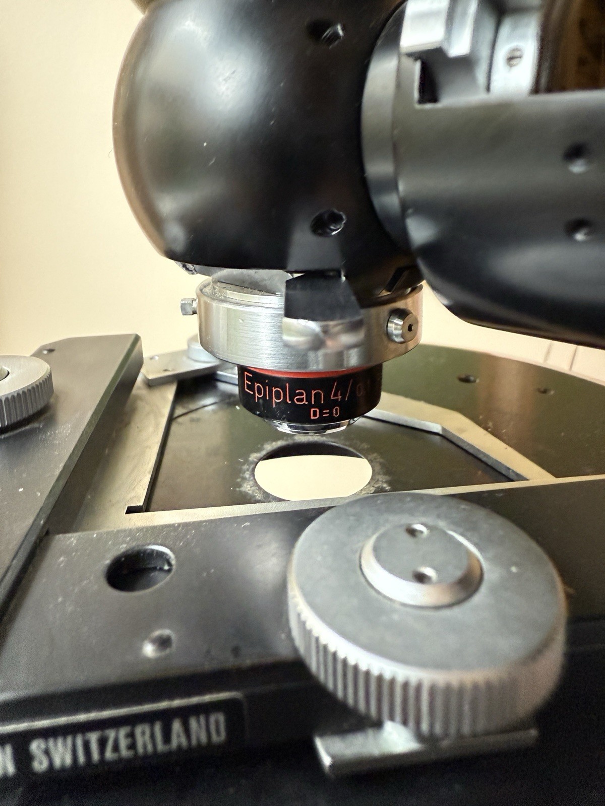 Zeiss Universal III Reflected Light Polarizing Photometry Microscope