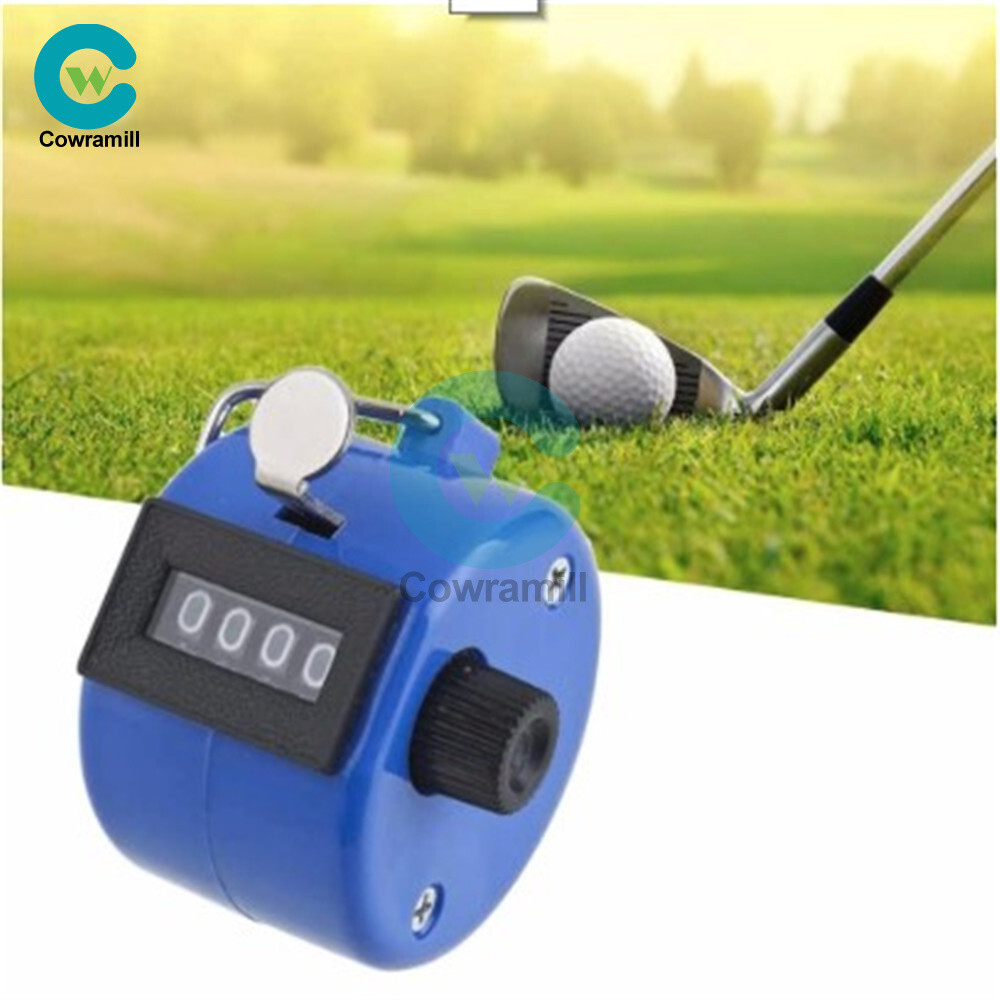 Handheld Mechanical Tally Counter Hand Held 4 Digit Counting Handy Convenient