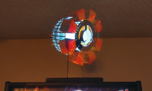 Iron Man PINBALL HOLOGRAM TOPPER
