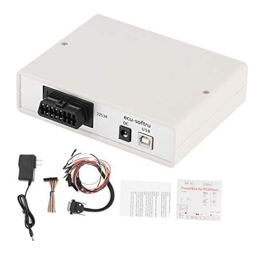 ECU Openport Power Box,ECU Power Box Flash with Full Adapters Compatible with