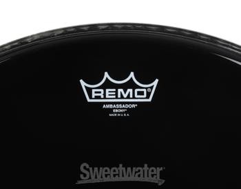 Remo Ambassador Ebony Drumhead - 20 inch