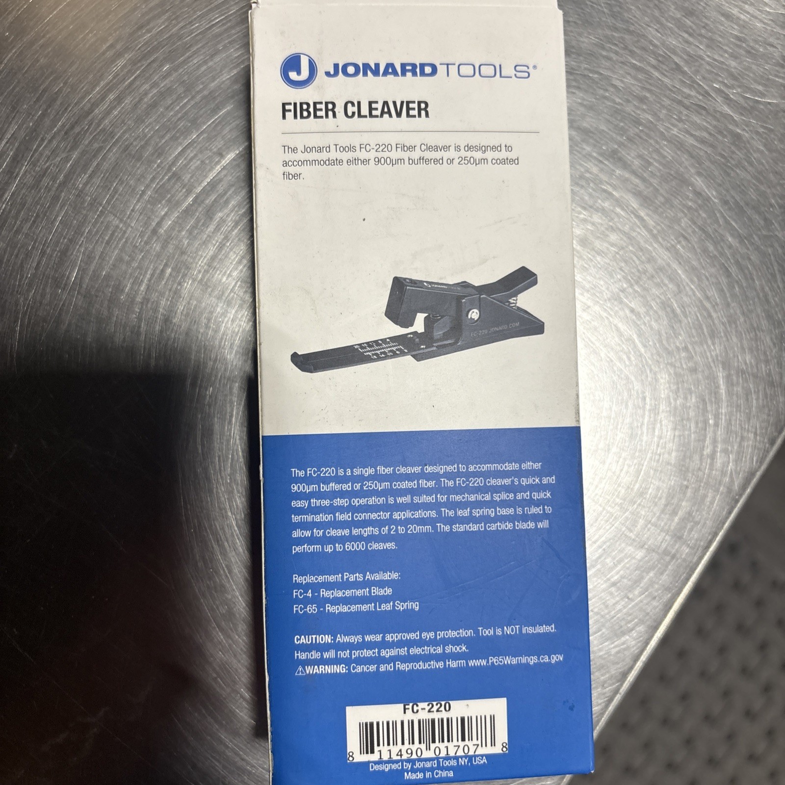 Brand new Jonard Tools FC-220 Fiber Cleaver,Optical Fiber Cleaving