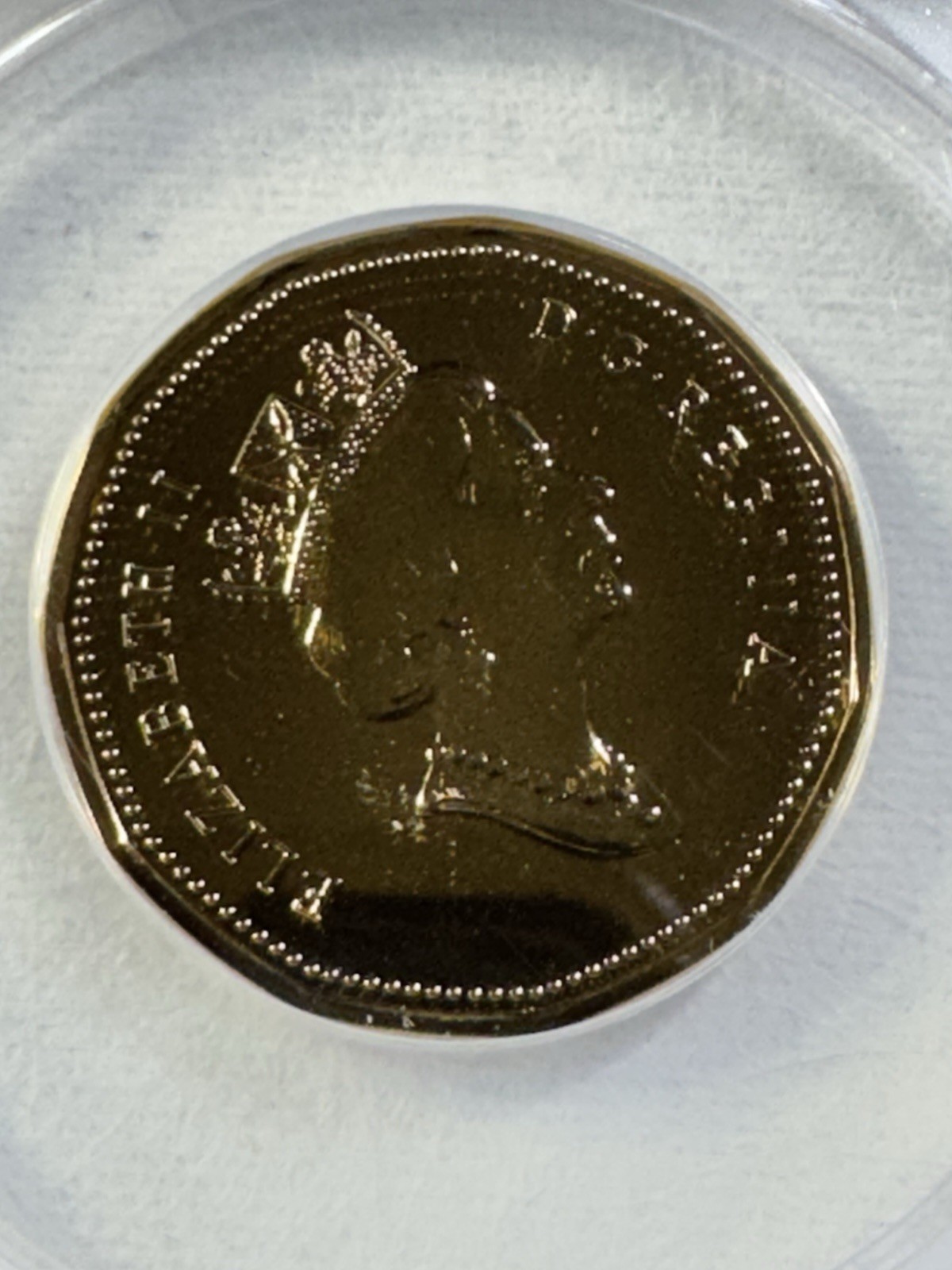 1992 Canada $1 Loonie Specimen Graded SP 68 by ANACS