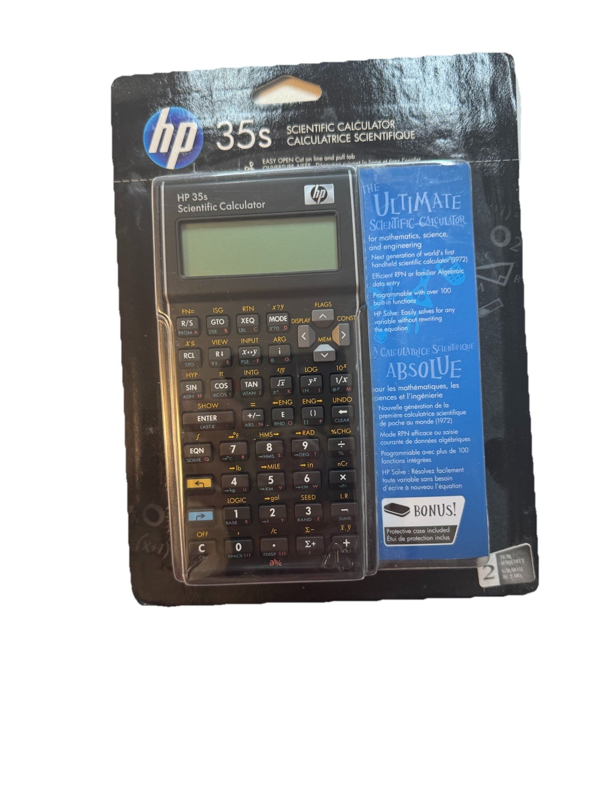 HP 35S Scientific Calculator Really Rare Vintage Brand New Sealed