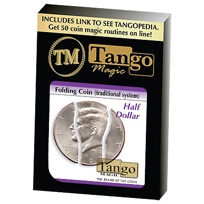 Folding Coin Half Dollar (D0020) by Tango Magic - Trick