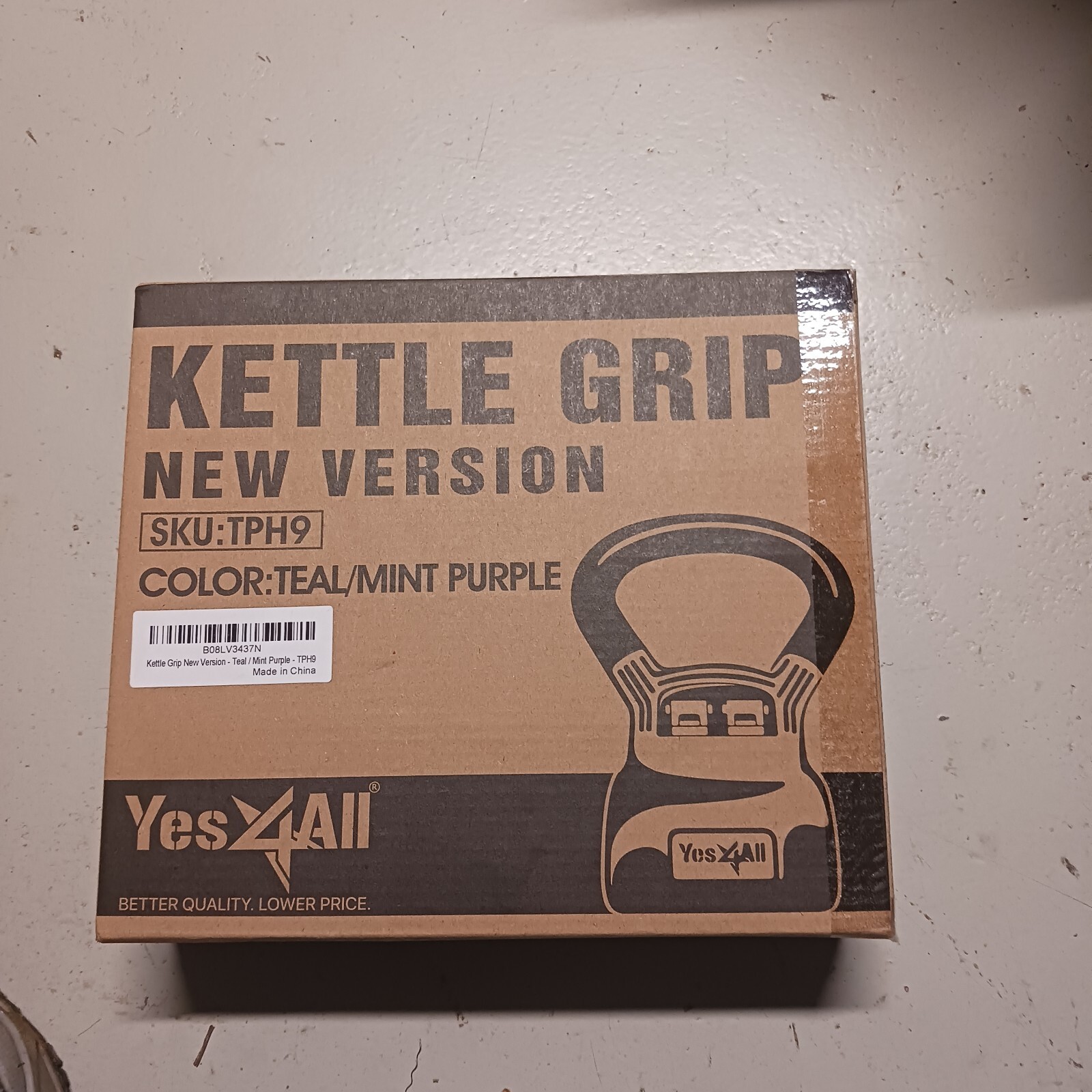 Kettle Grip New Version Teal/Mint Purple TPH9 By Yes 4 All