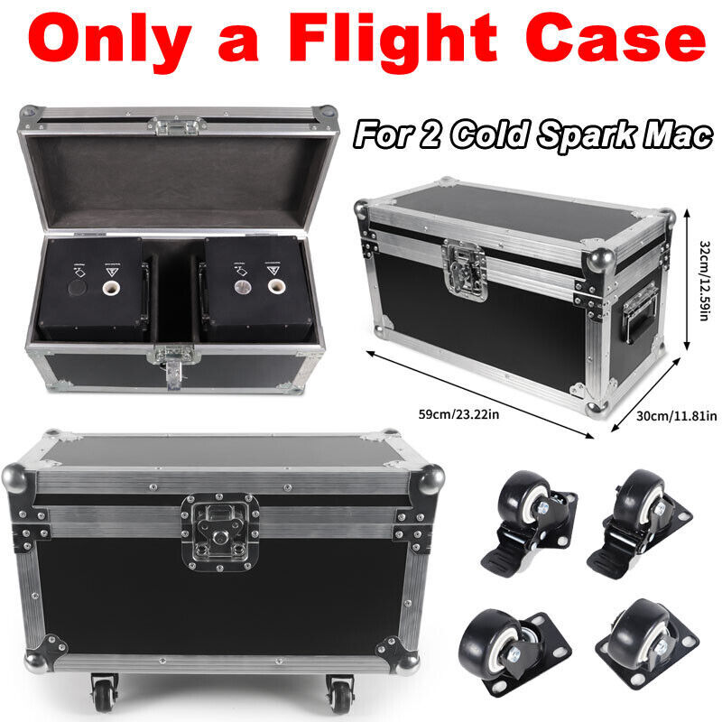 700W Cold Spark Machine Firework Machine Stage Effect DMX Wedding W/Flight Case
