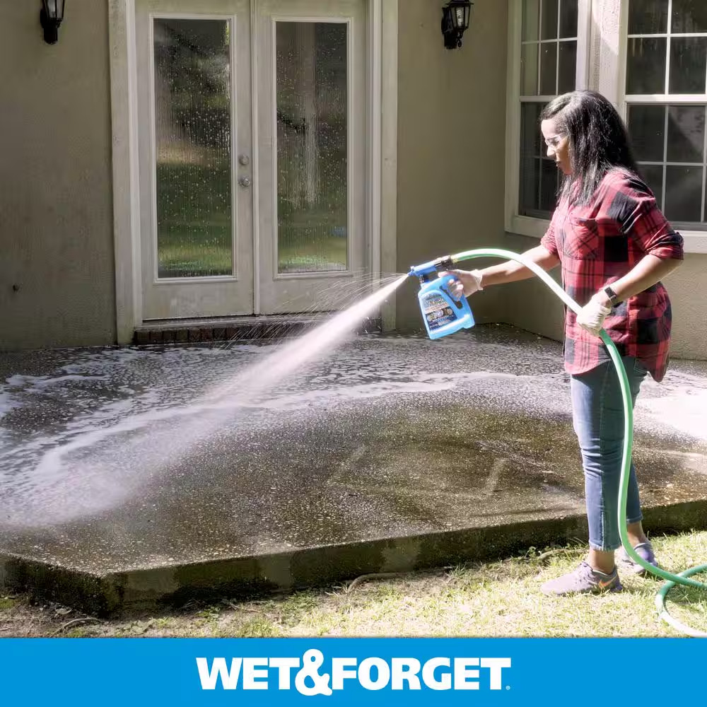 48 Oz. Outdoor Moss Mold Mildew and Algae Stain Remover with Rapid Application H