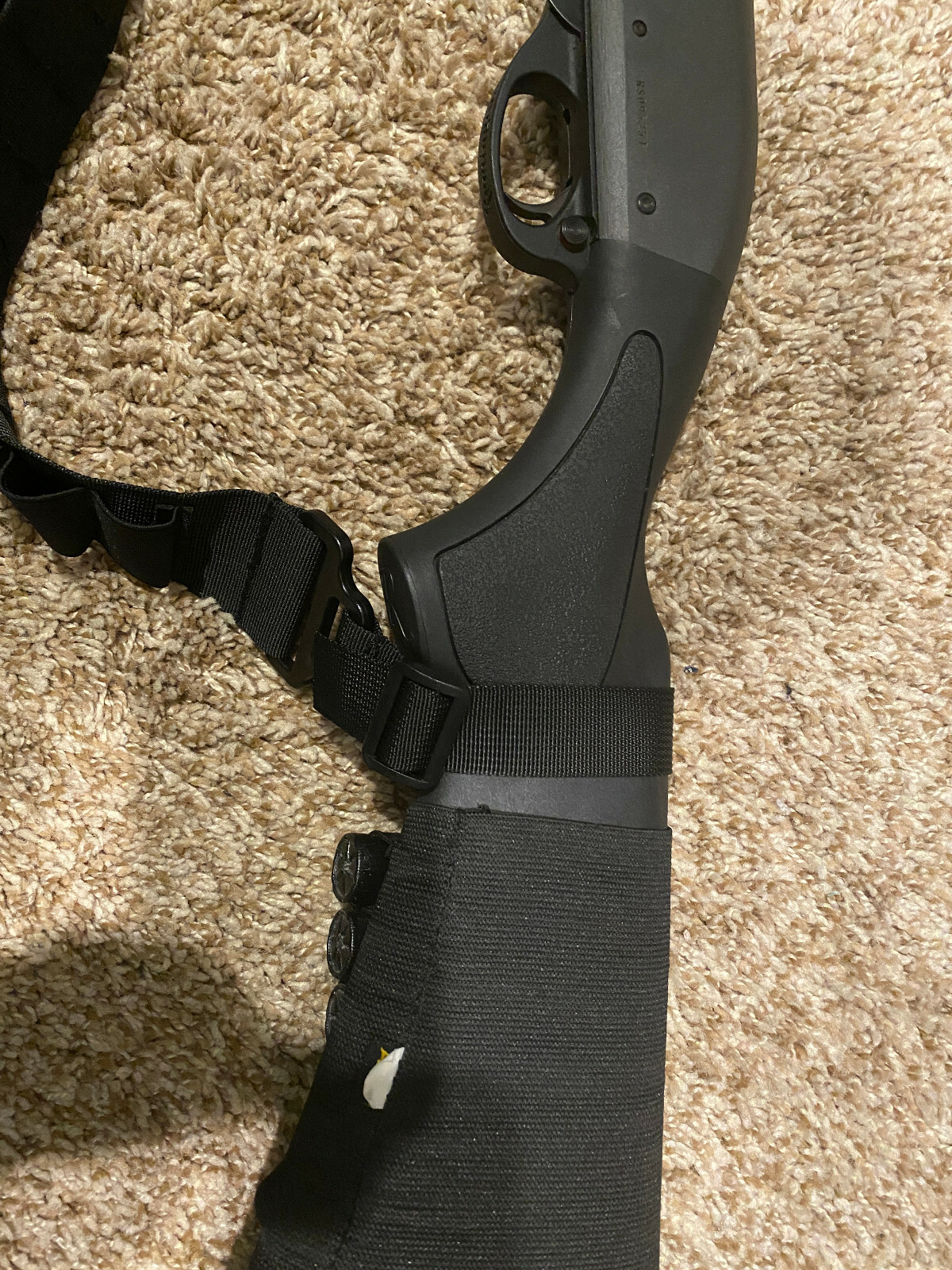 Tactical 2 Point 25 Shell Rifle Shotgun Sling Bungee Gun Strap System Adjustable