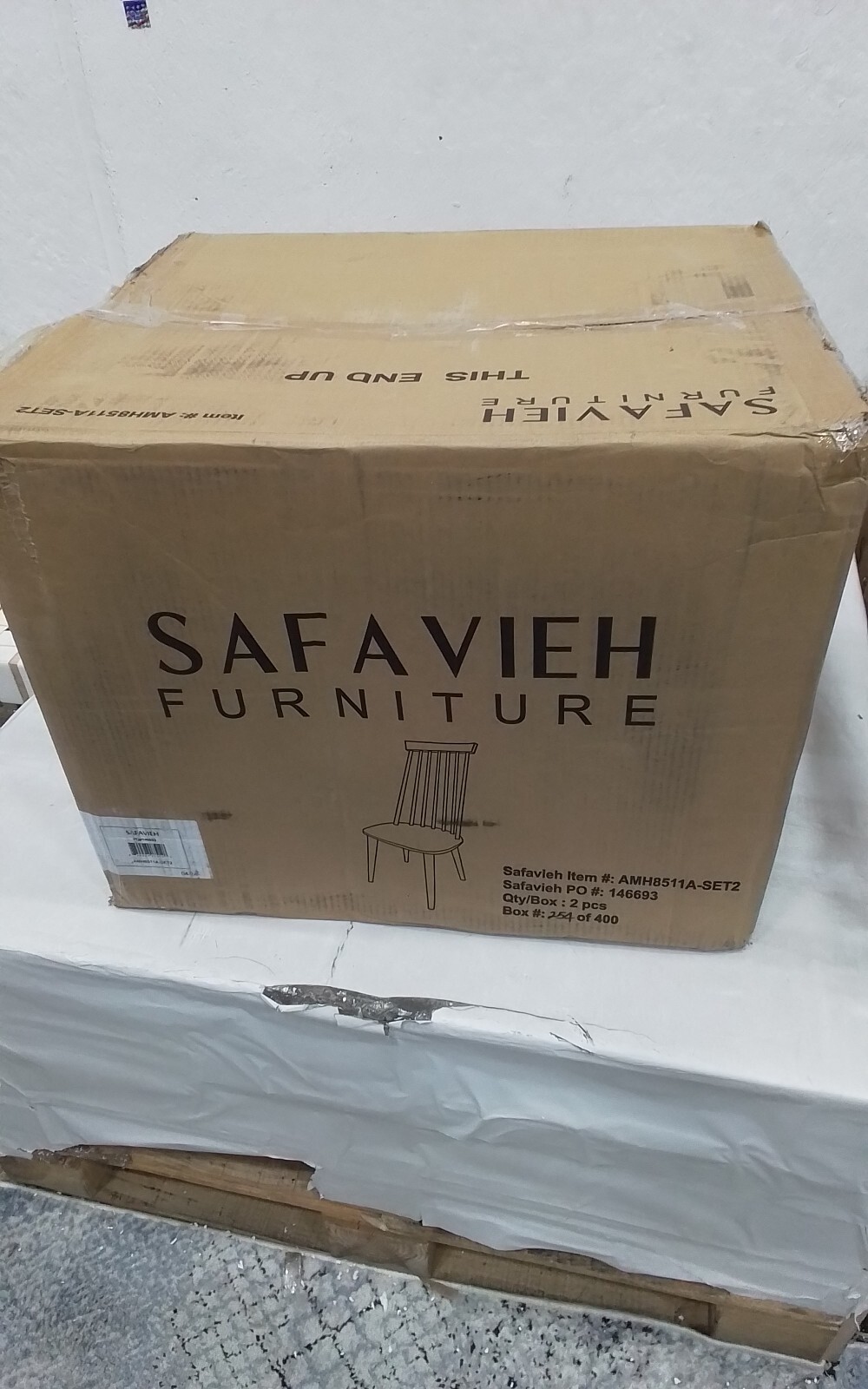 Safavieh BURRIS SIDE CHAIR, Reduced Price 2172748482 AMH8511A-SET2