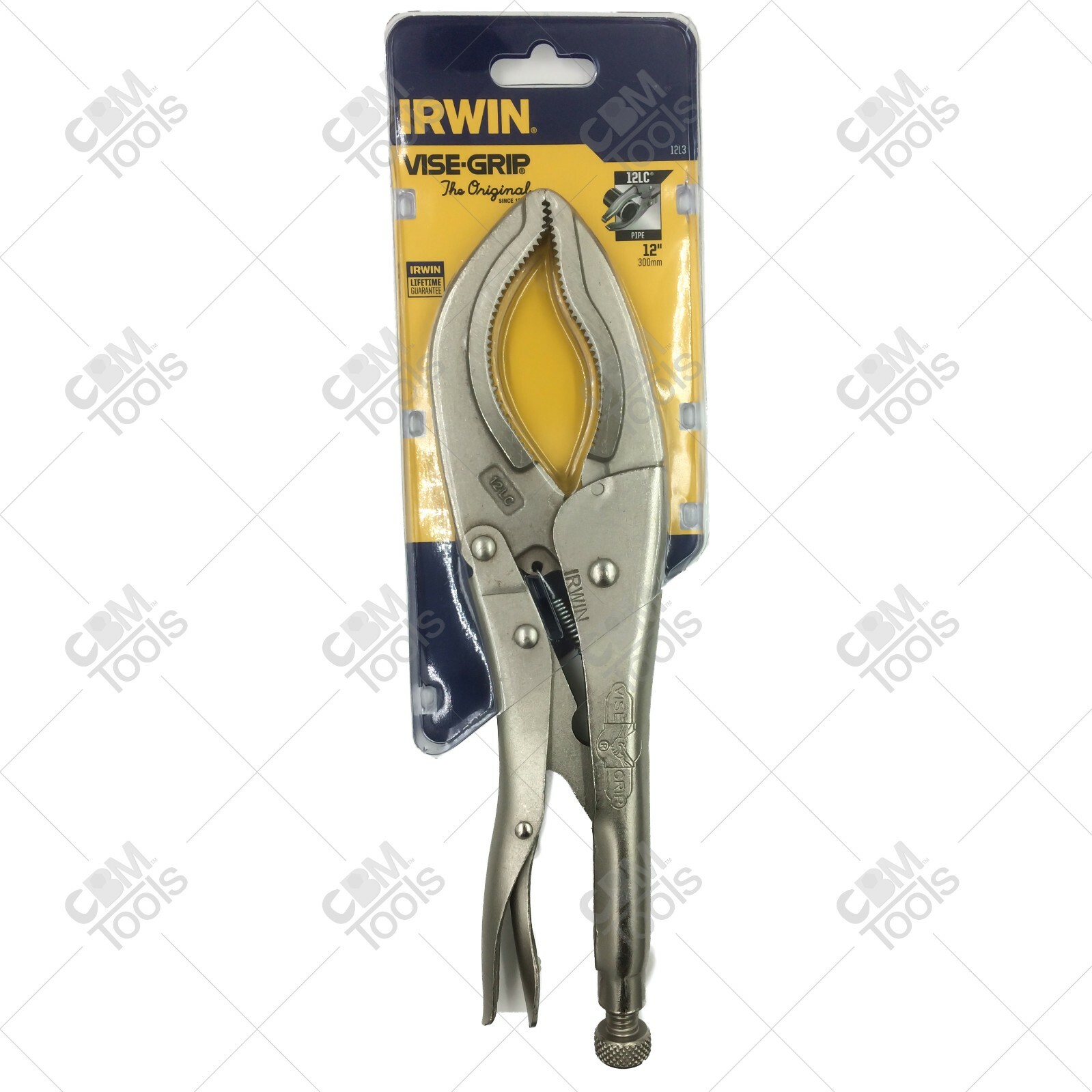 Vise-Grip 12LC 12" Long, 30/8" Capacity Large Jaw Locking Pliers