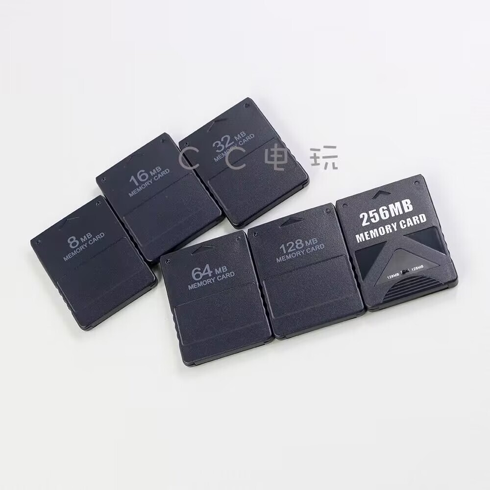 Sony PLAYSTATION 2's new PS2 memory card 8MB 16MB 32MB 64MB 128MB 256MB