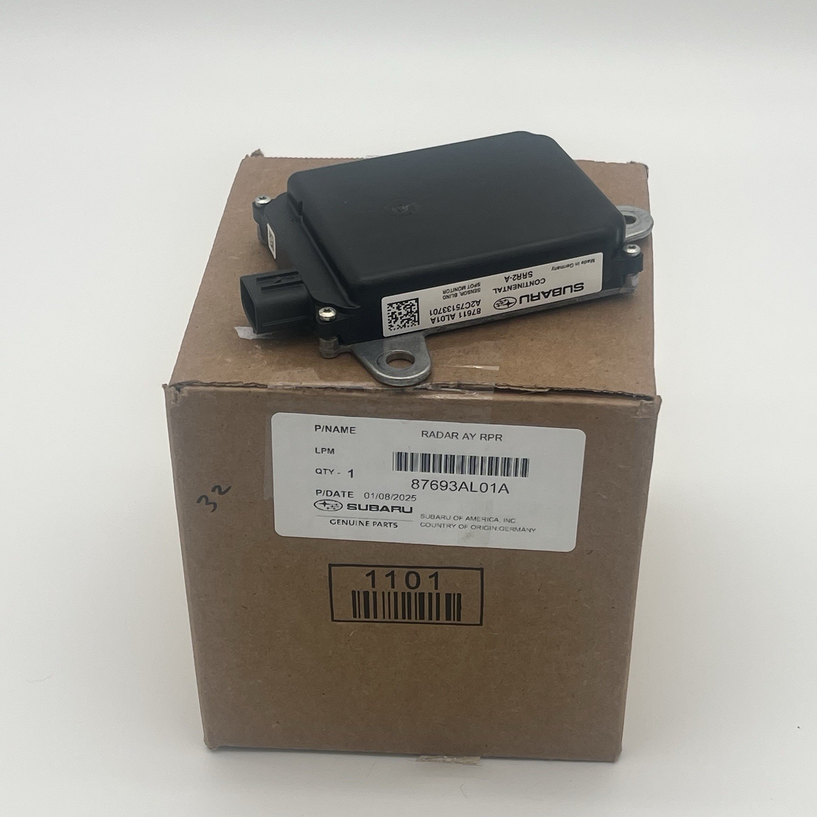 Genuine Subaru Blind Spot Radar 87693AL01A