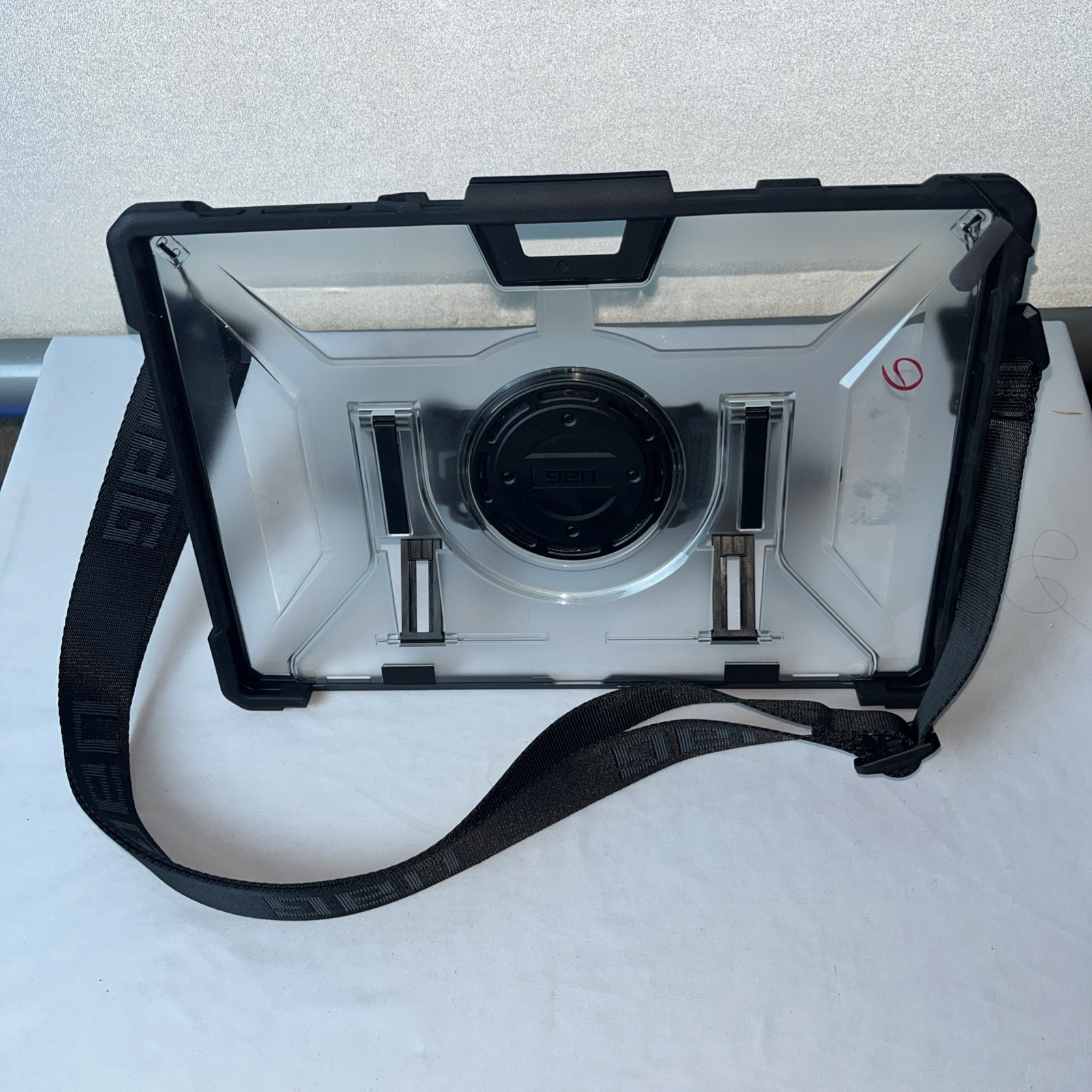 UAG - Microsoft Surface Pro Case Next Plasma w/ Hand Strap - Clear