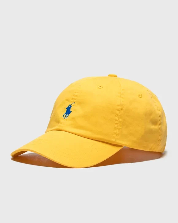POLO RALPH LAUREN MEN CLASSIC COTTON CHINO SPORTS CAP YELLOW#7100667709080-NWT
