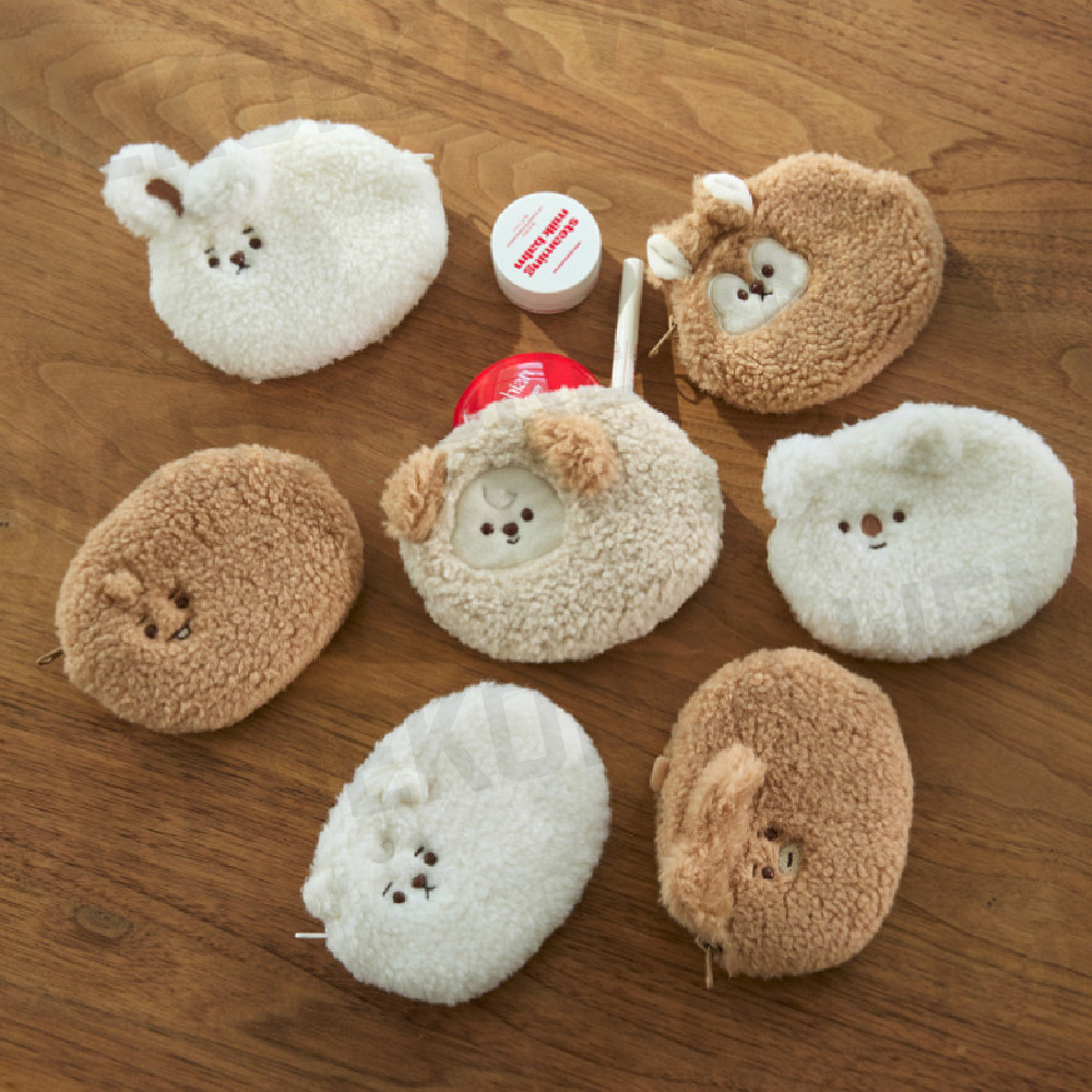 BT21 Character MADE BY RJ Edition Flat Pouch Official K-POP Authentic Goods