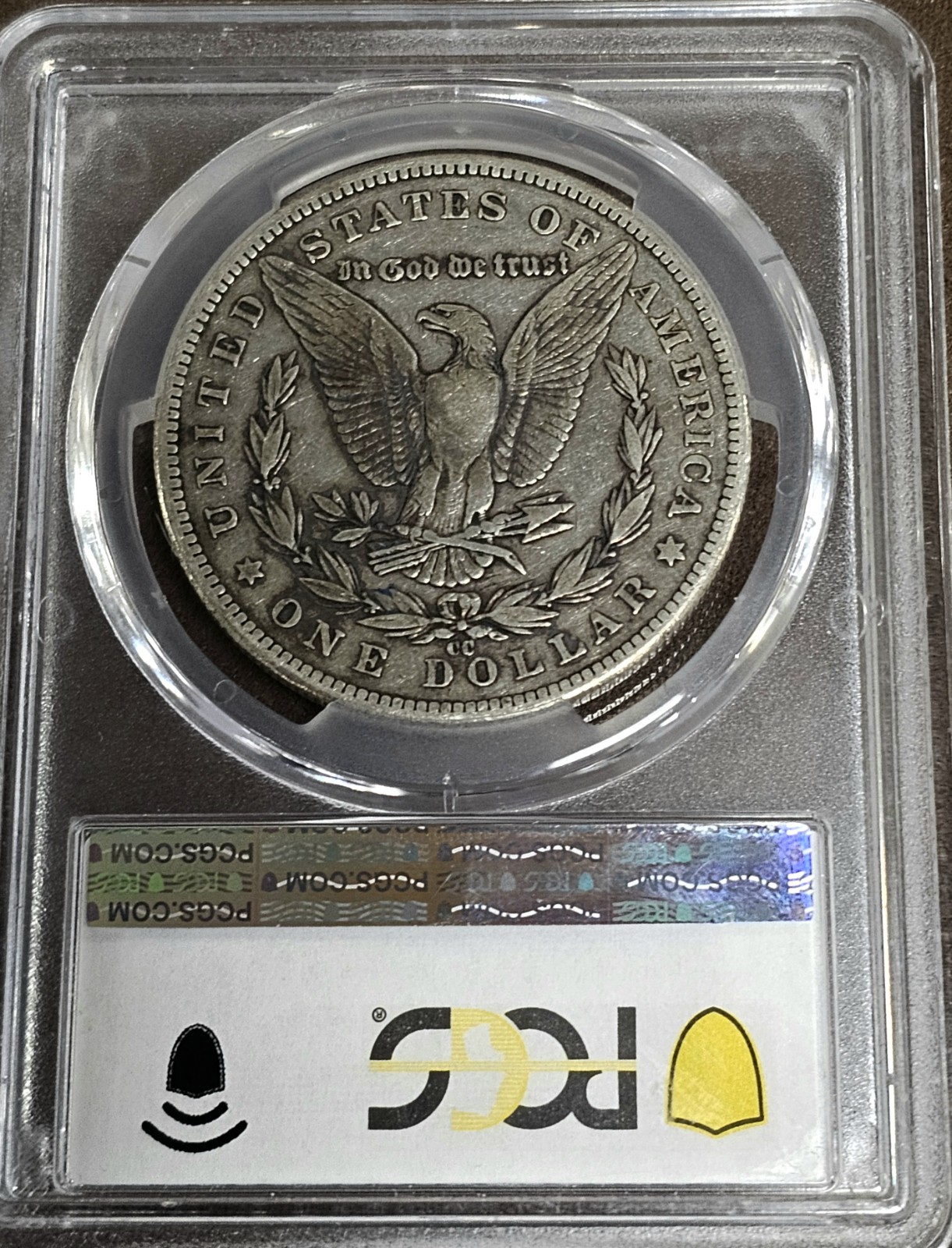1889-CC Morgan Silver Dollar VF30 PCGS