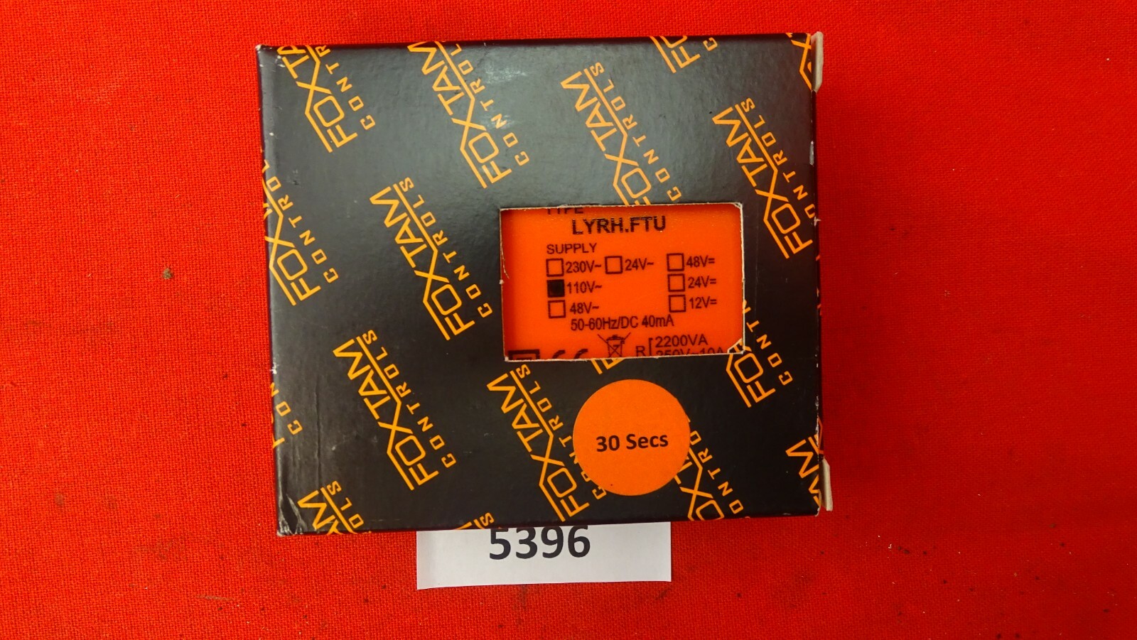 Foxtam Timer LYRH-FTU 110V AC 0.3-30s