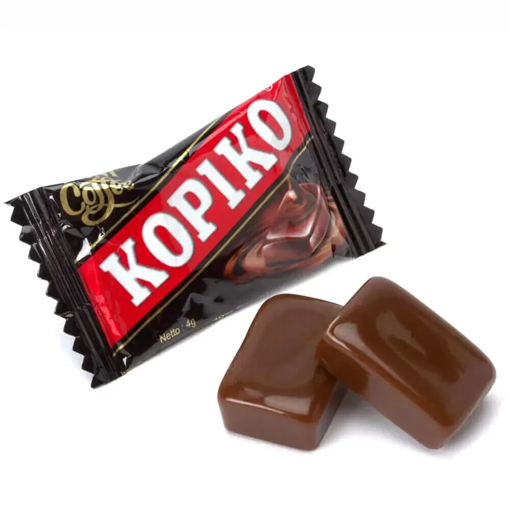 Kopiko Coffee & Cappuccino Candy Variety Pack Hard Coffee Candy (Pack of 2)