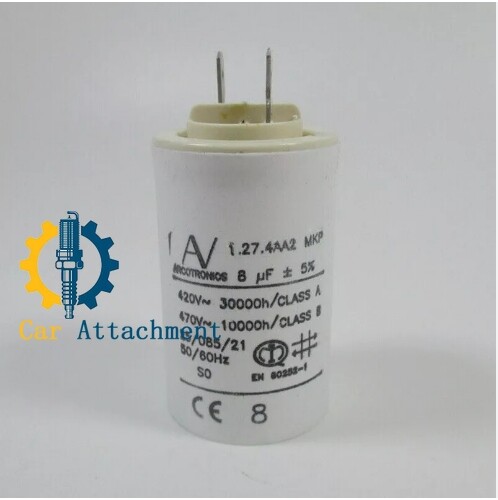 1pcs AV 8uF 1.27.4AA2 420V 470V compatiable For ARCOTRONICS startup capacitor