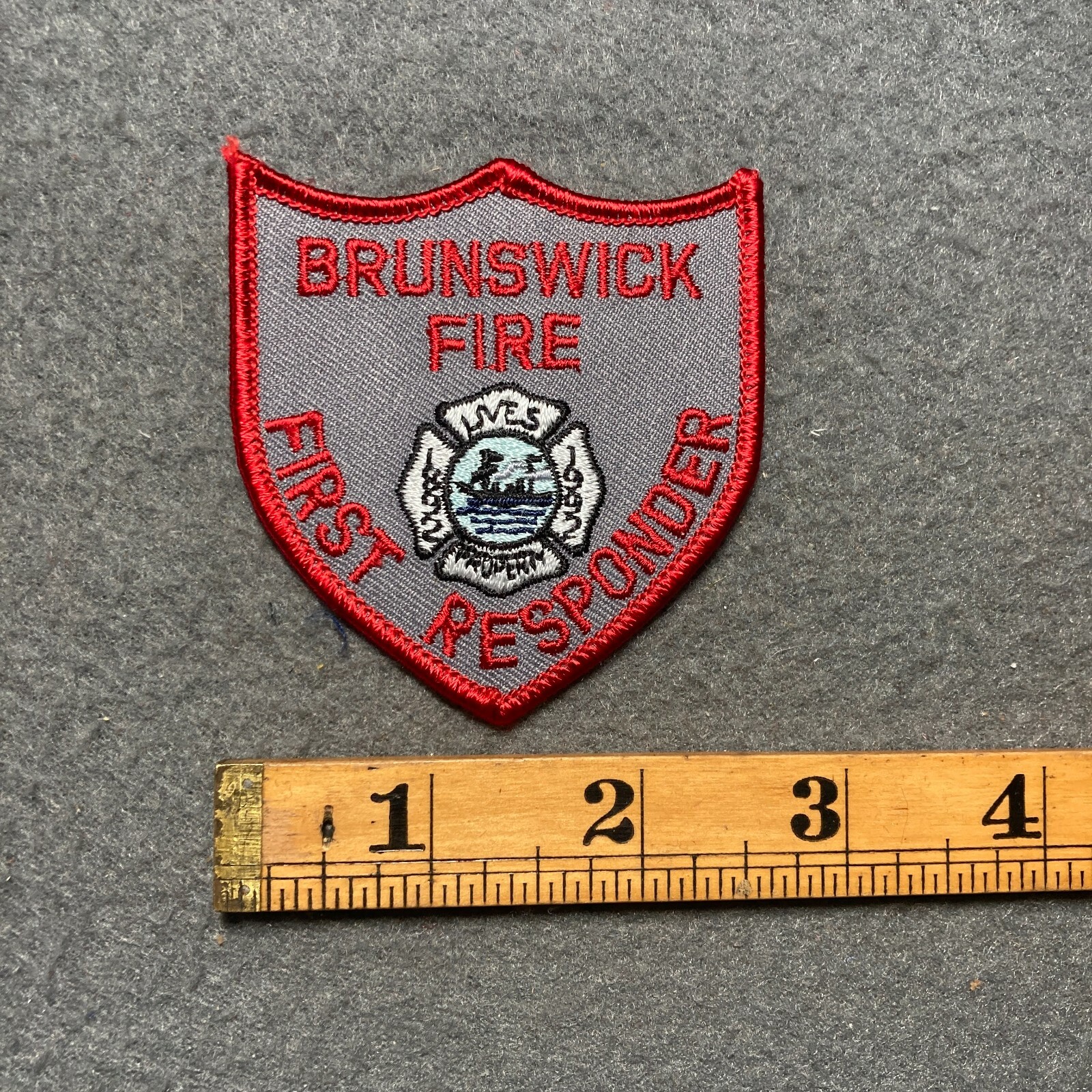 Brunswick Fire First Responder Patch