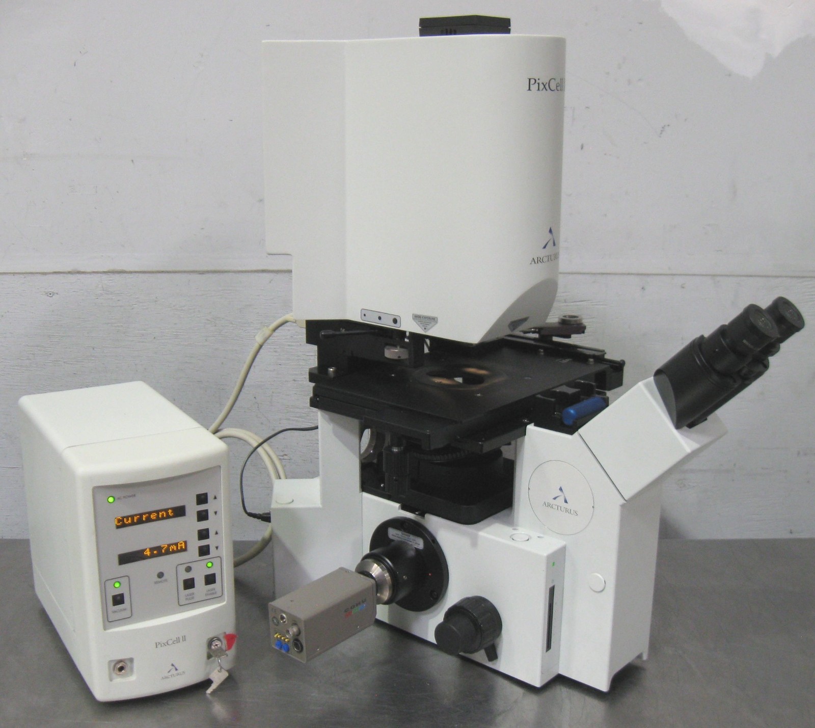 C200642 Arcturus PXL-200 PixCell II Instrument Laser Microscope w/ Controller