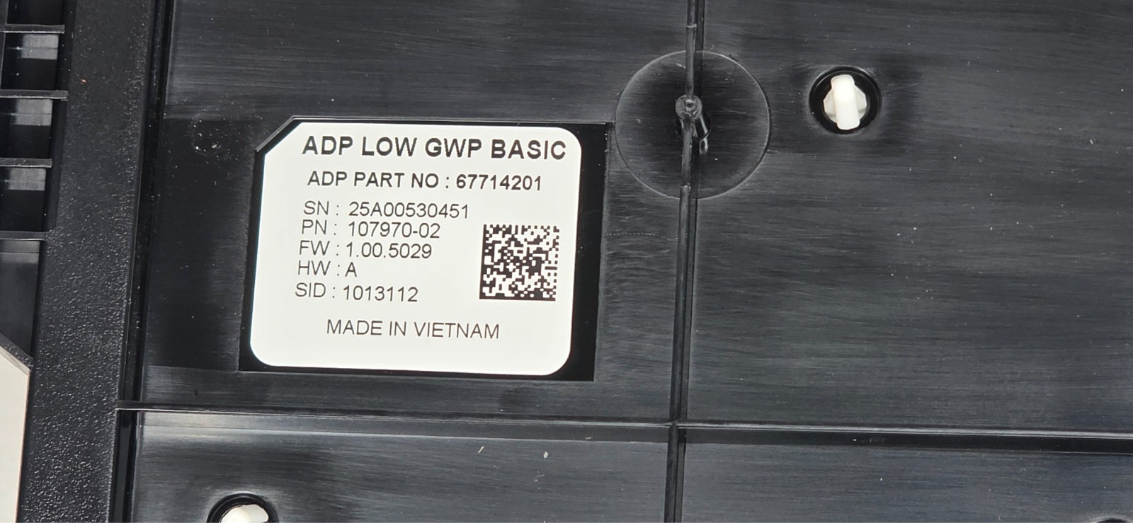 ADP LOW GWP BASIC Control Board 67714201