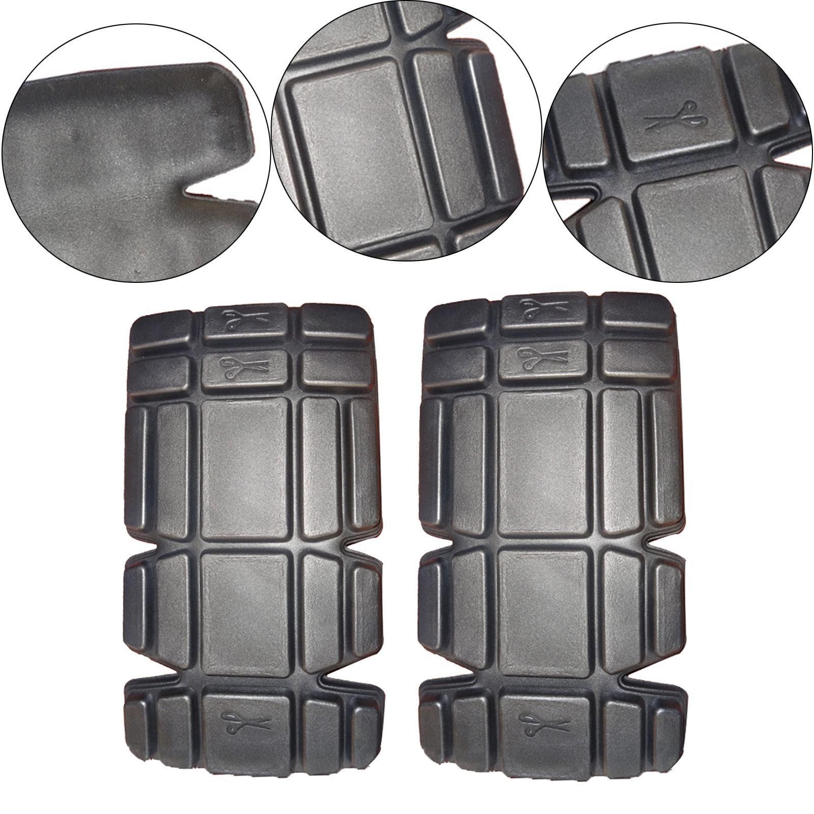 2Pcs Knee Pad for Pants Padding EVA Lightweight Thick Flexible Anti Skid Insert