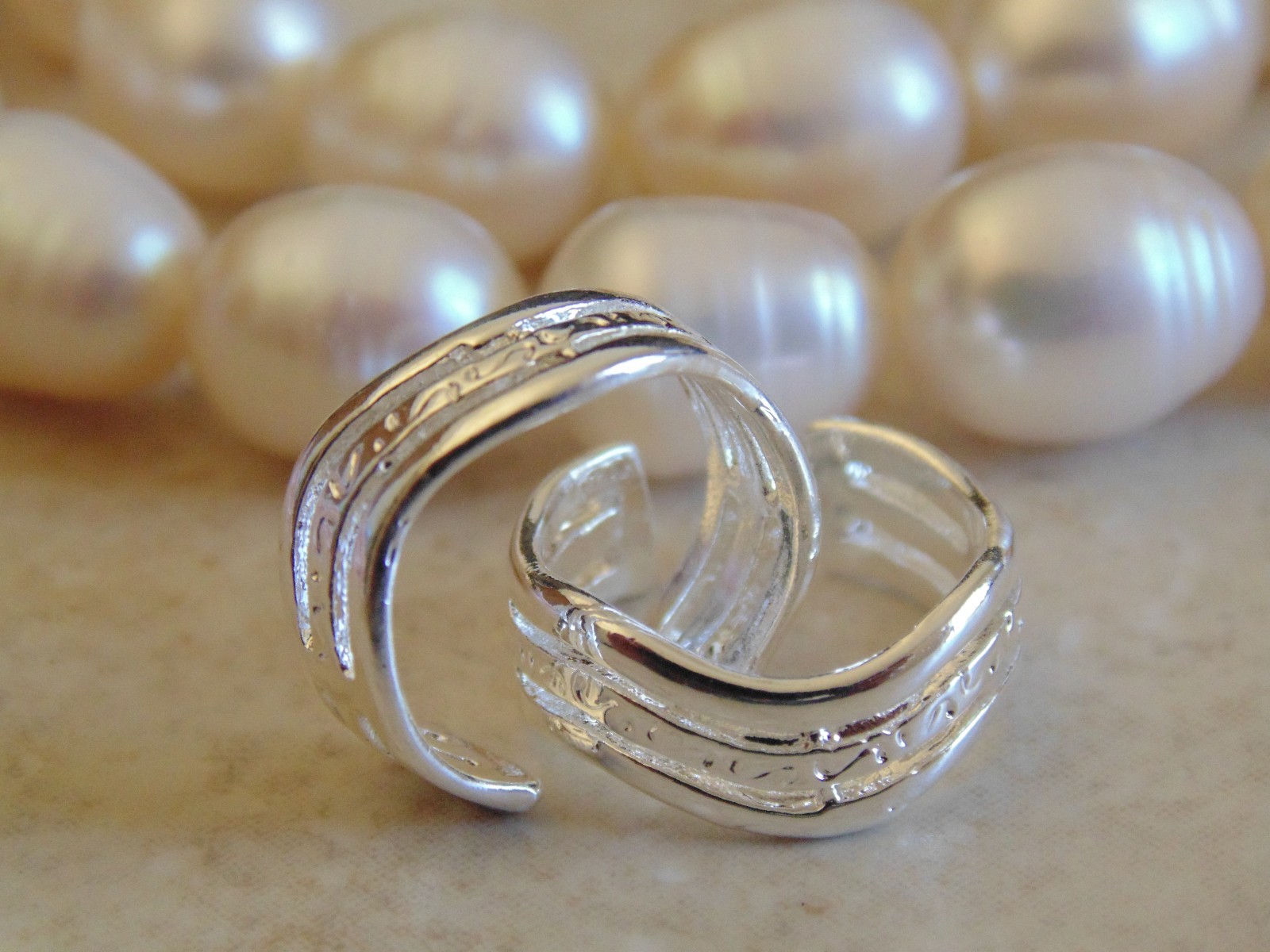 .925 Sterling Silver Charm Cuff Jewellery Toe Ring.