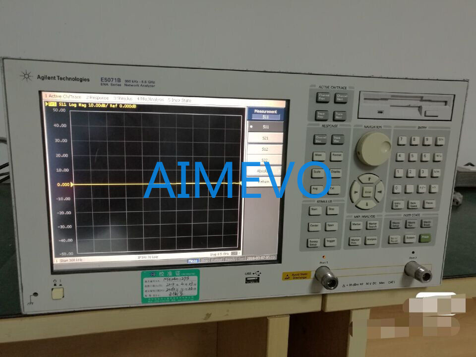 Agilent HP Keysight E5071B ENA RF Network Analyzer 300 kHz – 8.5 GHz