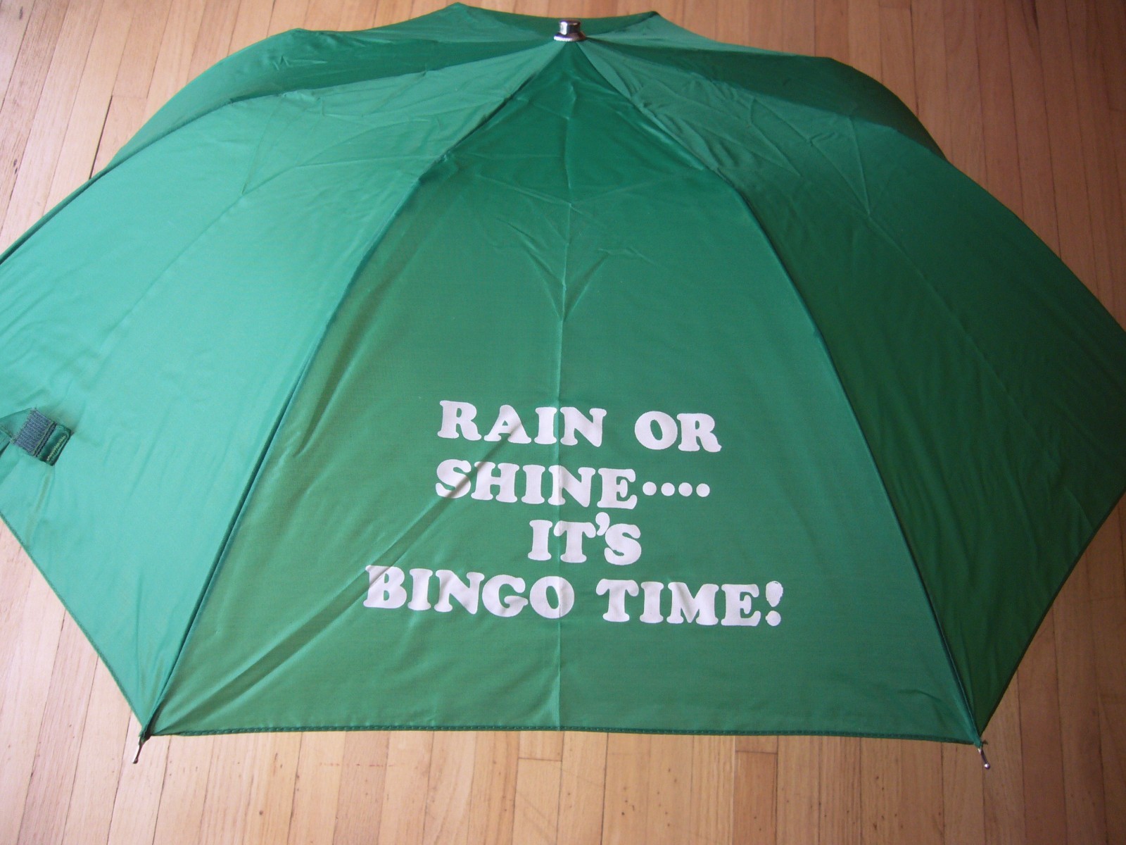 Small 33" di GREEN compact Foldable Automatic BINGO UMBRELLA saint patrick's day