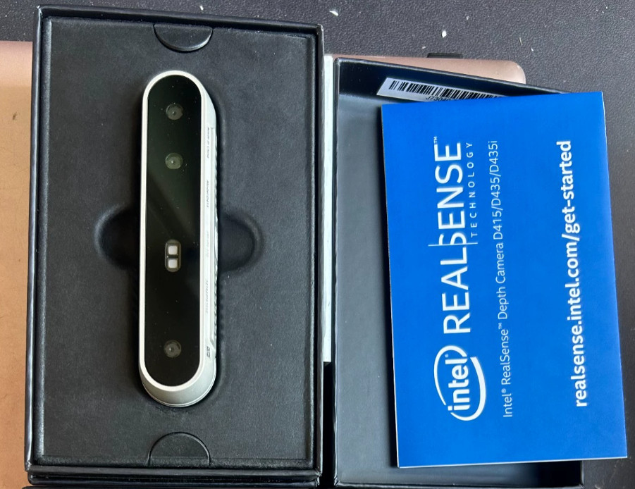 ntel RealSense D415 Depth Camera Stereo 3D Depth Webcam, Fully Functiona