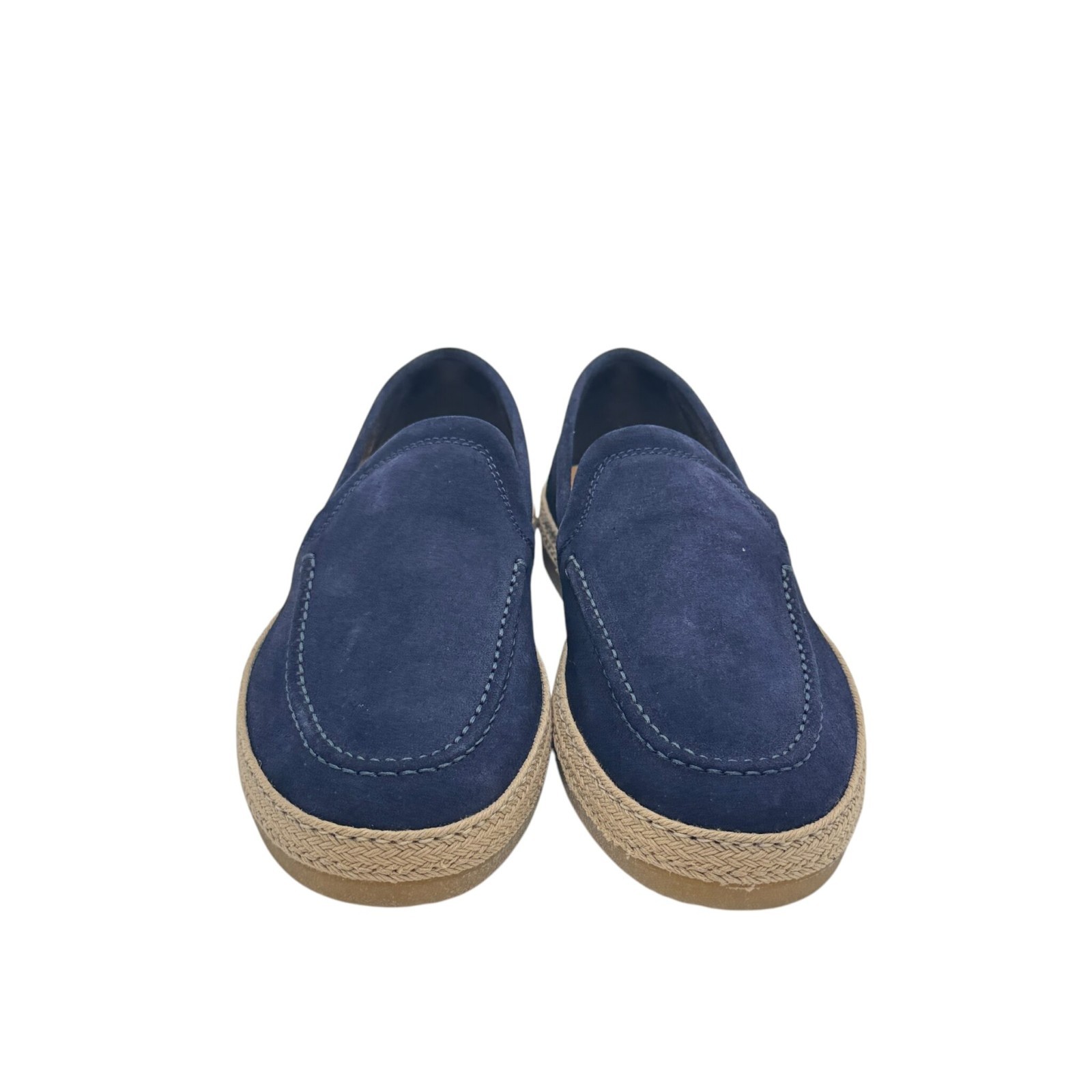 Men's Barrett suede loafer blue rubber bottom and code Ray-13460.2