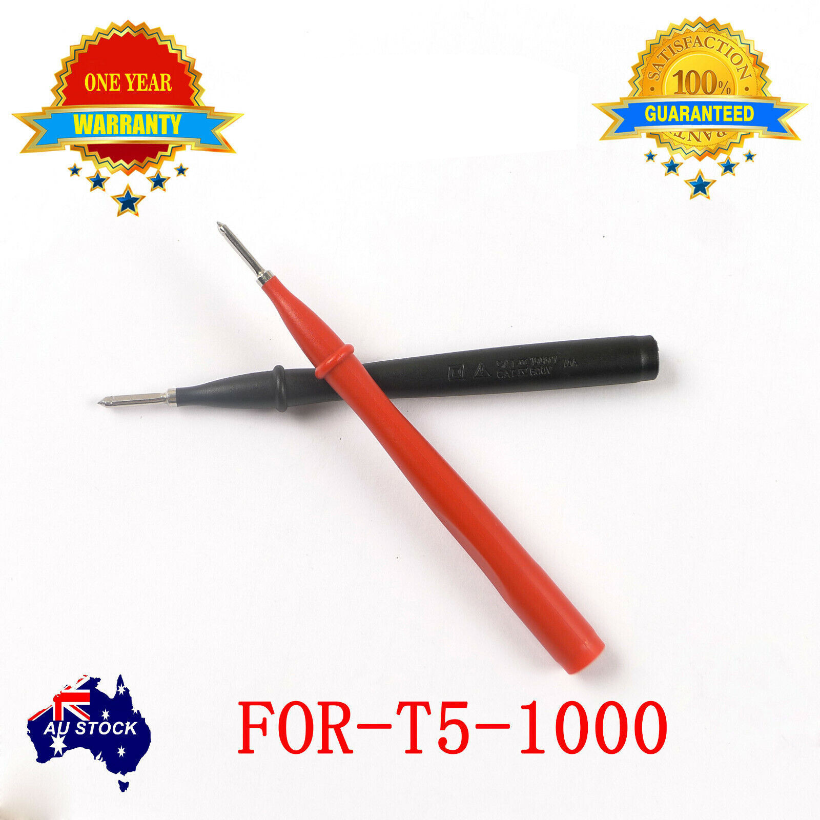 Multimeter Stainless test lead probes For Fluke T5-600 T5-1000 T6-600 Tester